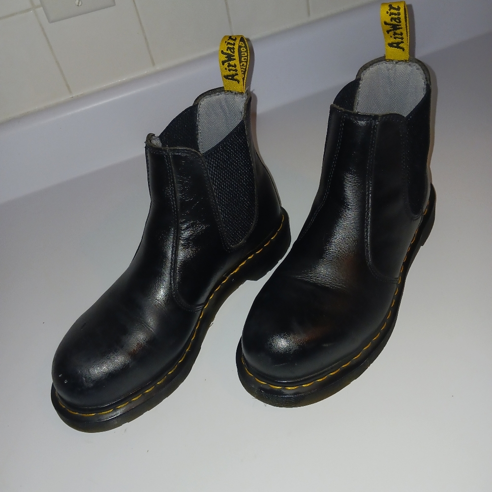 Dr Martens Steel Toe, Slip Resistant Chelsea Boot